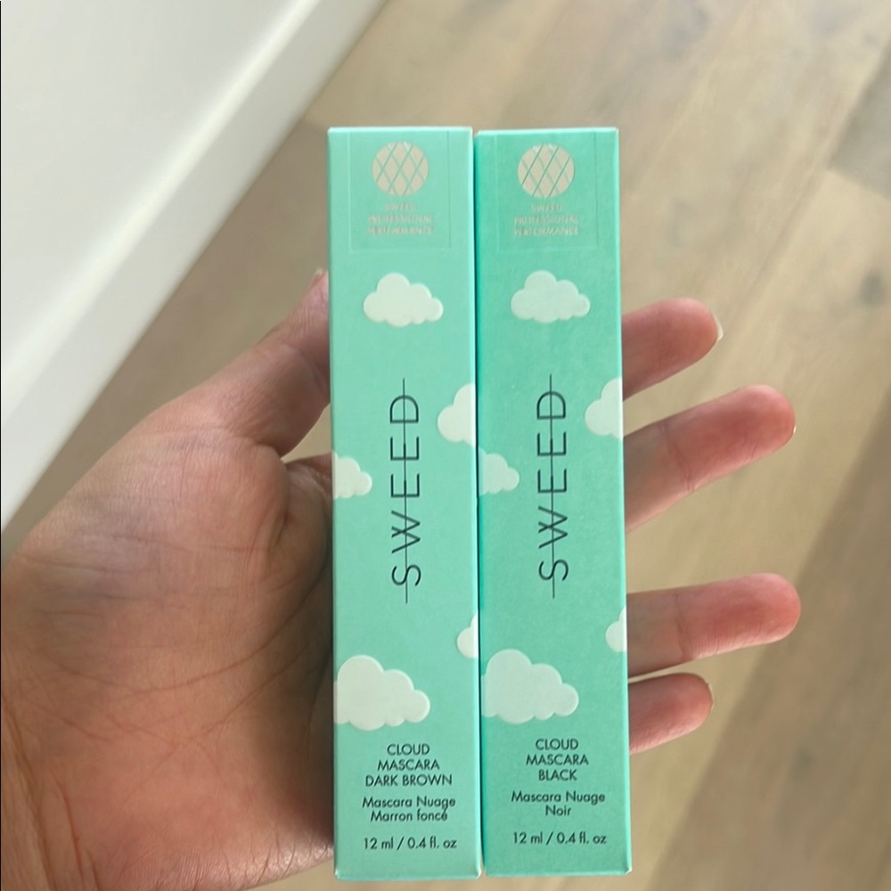 Cloud Mascara Set - Black and Dark Brown